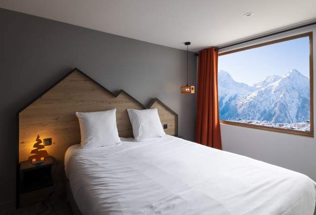 Hotel Base Camp Lodge · Hotel Les 2 Alpes, Isère - lit
