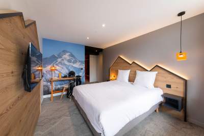 Hotel Base Camp Lodge · Hotel Les 2 Alpes, Isère - chambre