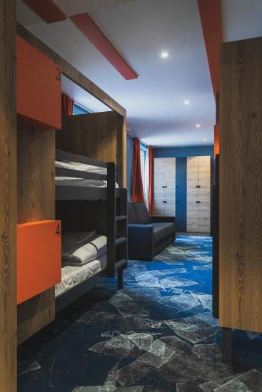 Hotel Base Camp Lodge · Hotel Les 2 Alpes, Isère - dortoirs